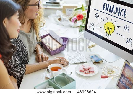 Finance Joint Planning Balance Banking Budget Concept