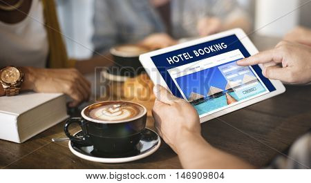 Holiday Reservation Website Interface Concept