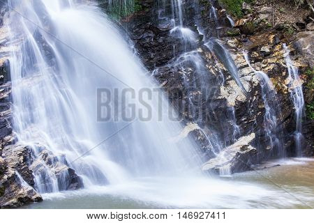 Mae Tia waterfall, Ob Lung national park in Chiangmai Thailand