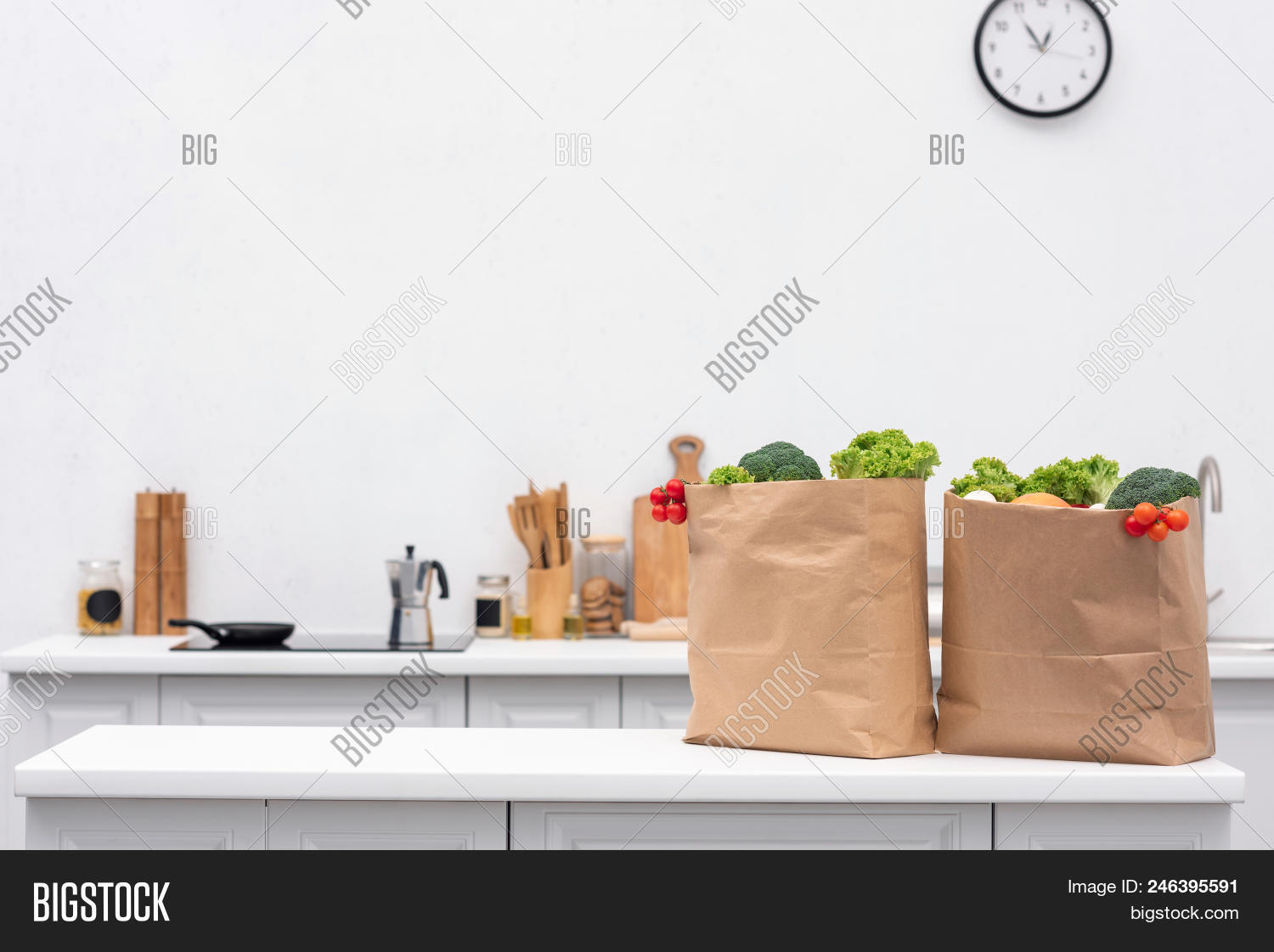 Grocery Store Bags Image & Photo (Free Trial) Bigstock