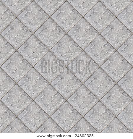 Abstract Seamless Pattern For Designers With Concrete Causeway Road