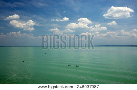 Balaton Lake in Hungary, Europe