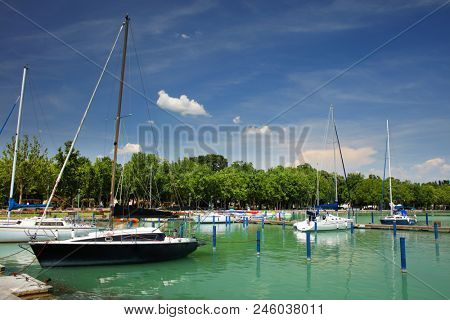 Balaton Lake in Hungary, Europe