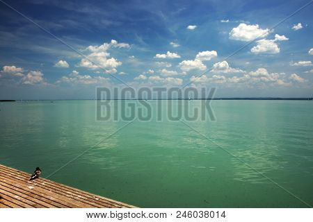 Balaton Lake in Hungary, Europe