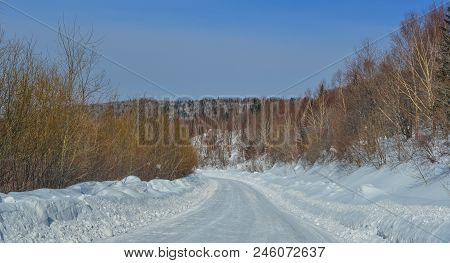 Winter Scenery Of Heilongjiang, China