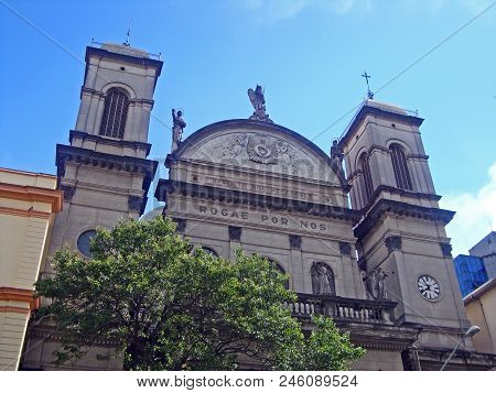 Church Of Imaculado Coracao De Maria In Sao Paulo, Brazil