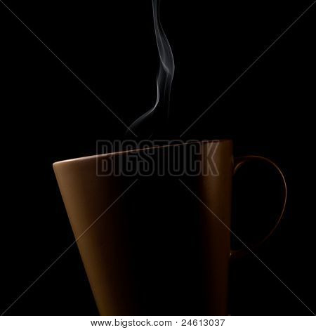 koffiekopje met stoom