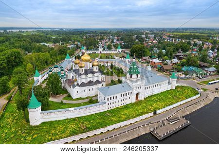 Aerial View Of Ipatiev Monastery In Kostroma, Russia