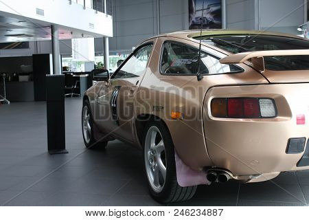 Porsche Center Primorskiy, St. Petersburg, Russia. 10.06.18. 70th Anniversary Of Porsche Sports Cars