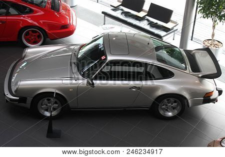 Porsche Center Primorskiy, St. Petersburg, Russia. 10.06.18. 70th Anniversary Of Porsche Sports Cars