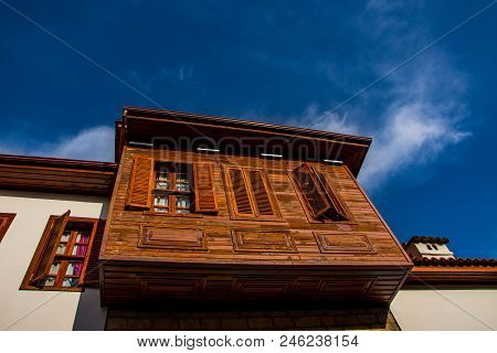 The Beautiful House With The Wooden Design In City Of Ankara