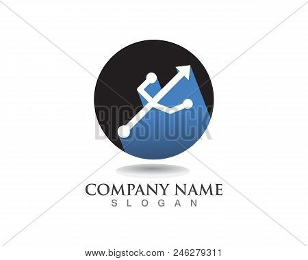 Usb Flasdisk Logo And Symbol Illustration Icons