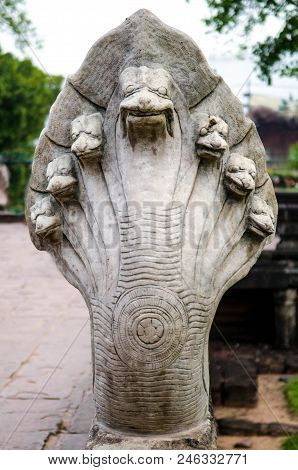 Stone Statue, Khmer Art Of Phimai History Park.