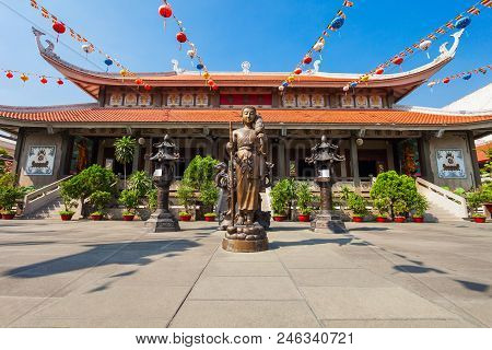 Vinh Nghiem Temple Is A Pagoda In Ho Chi Minh City In Vietnam