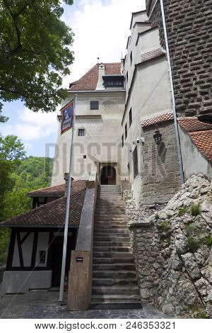 Chisinau, Moldova 21 June 2018: Courtyard Of 