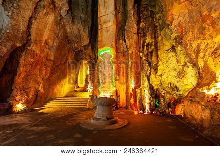 Marble Mountains Cave In Danang City In Vietnam