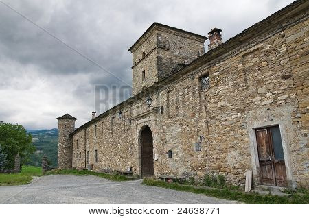 Château de Golaso. Varsi. Emilia-Romagna. Italie.