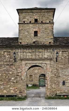 Château de Golaso. Varsi. Emilia-Romagna. Italie.