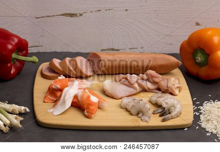 The Raw Ingredients Found In Cajan Gumbo