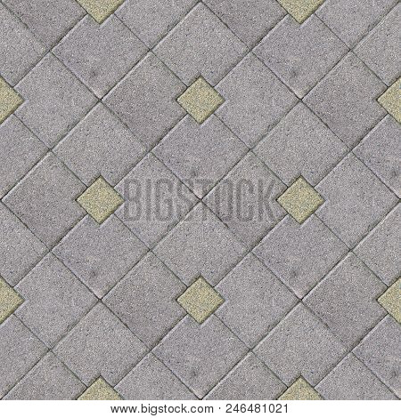 Seamless Photo Texture Of Pavement Tile From Natural Stone