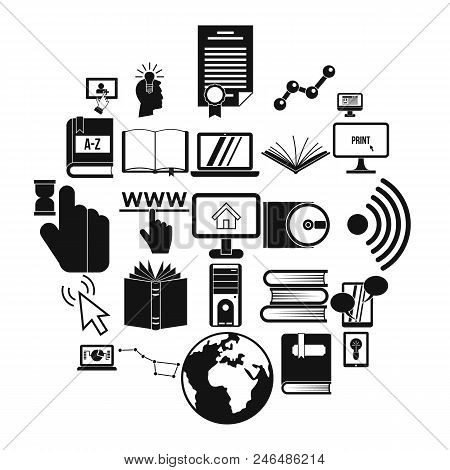 Boffin Icons Set. Simple Set Of 25 Boffin Vector Icons For Web Isolated On White Background