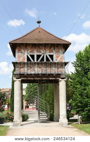 Dovecote In Georges Blanc Park In Vonnas, France