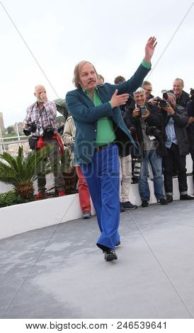 Philippe Katerine attends the photocall for 'Sink Or Swim (Le Grand Bain)' during the 71st annual Cannes Film Festival at Palais des Festivals on May 13, 2018 in Cannes, France.