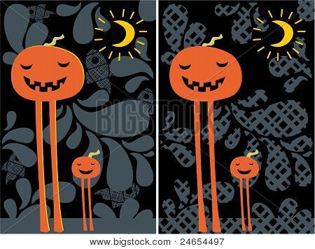 Calabazas de Halloween.