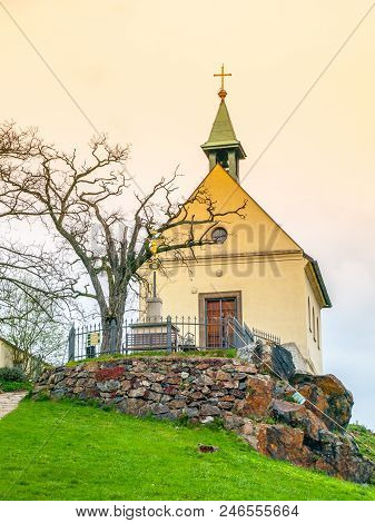 Saint Claire Chapel At Troja Vineyards, Prague, Czech Republic.