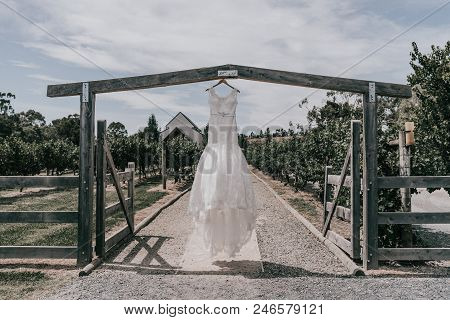 Beautiful White Wedding Dress For A Special Occasion