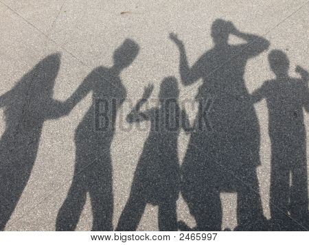 En skygge familie sjov
