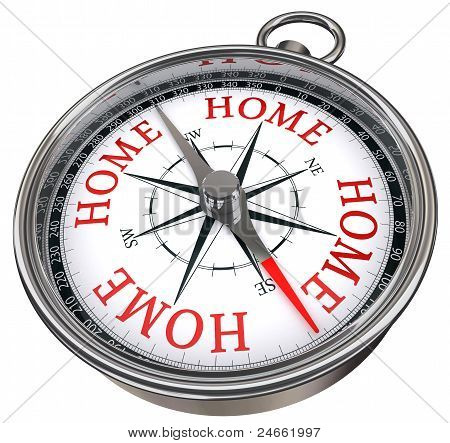 StraÃŸe ist meine Heimat Konzept-Kompass
