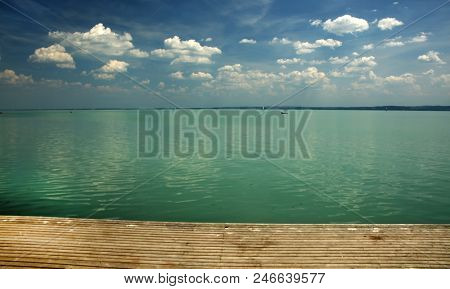 Balaton Lake in Hungary, Europe