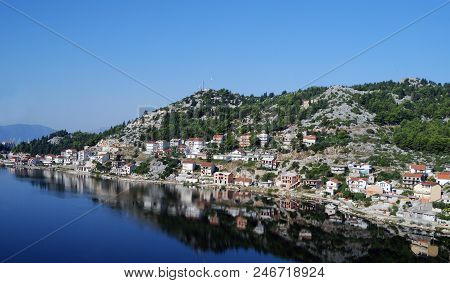 View Of The Ploce City, Croatia, Dolmatia