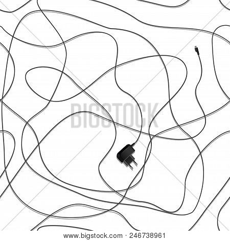 The Infinite Pattern, Charging Lies On A Table