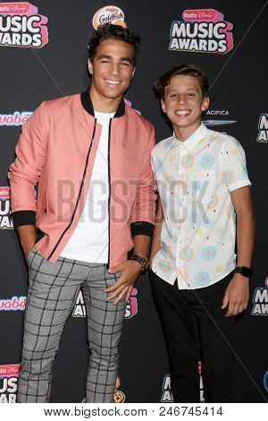 LOS ANGELES - JUN 22:  CB30, Christian Clementi, Brody Clementi at the 2018 Radio Disney Music Awards at the Loews Hotel on June 22, 2018 in Los Angeles, CA