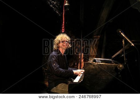 Cracow, Poland - June 24, 2018: Terry, Mencel, Herman Performs Live At The Summer Jazz Festival In K