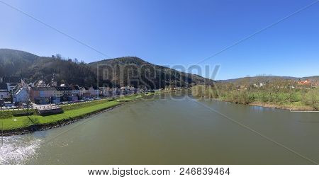 River Main With Village Of Freuden And- Collenberg