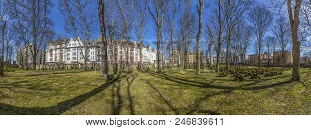 Old Historic Jewish Cemetery In Frankfurt At The So Called Judengasse