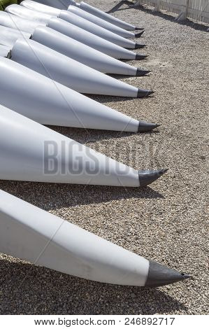 Agricultural Machinery, White Cone Technical Equipment For Harvesting Grain And Cereals, Agro-indust