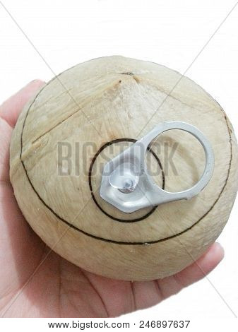 Coconut Juice With Design Easy To Open.