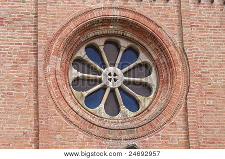 Abbazia cistercense di Fontevivo. Emilia-Romagna. Italia.