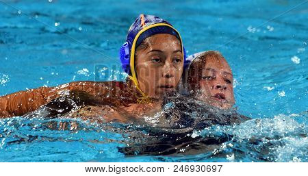 Budapest, Hungary - Jul 20, 2017. Ortiz Reyes Matilde (esp) Player Of The Spanish Team In The Prelim