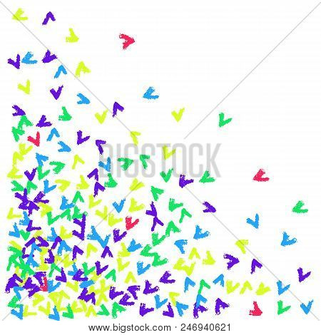 Expressive Dry Brushes Seamless Pattern. Vector Design For Cover, Print, Textile Or Wrapp Paper.