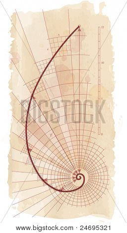 Golden Ratio (Golden Proportion). Bitmap copy my vector id 85338511