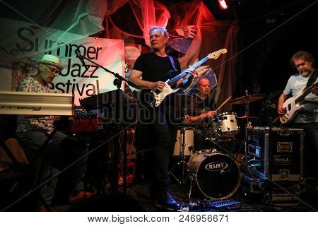 Cracow, Poland - June 25, 2018: Laboratorium Performs Live At The Summer Jazz Festival In Krakow, Is