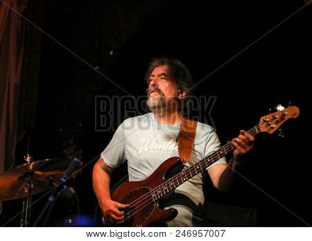 Cracow, Poland - June 25, 2018: Laboratorium Performs Live At The Summer Jazz Festival In Krakow, Is
