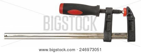 Construction Clamps On A White Background, Isolate