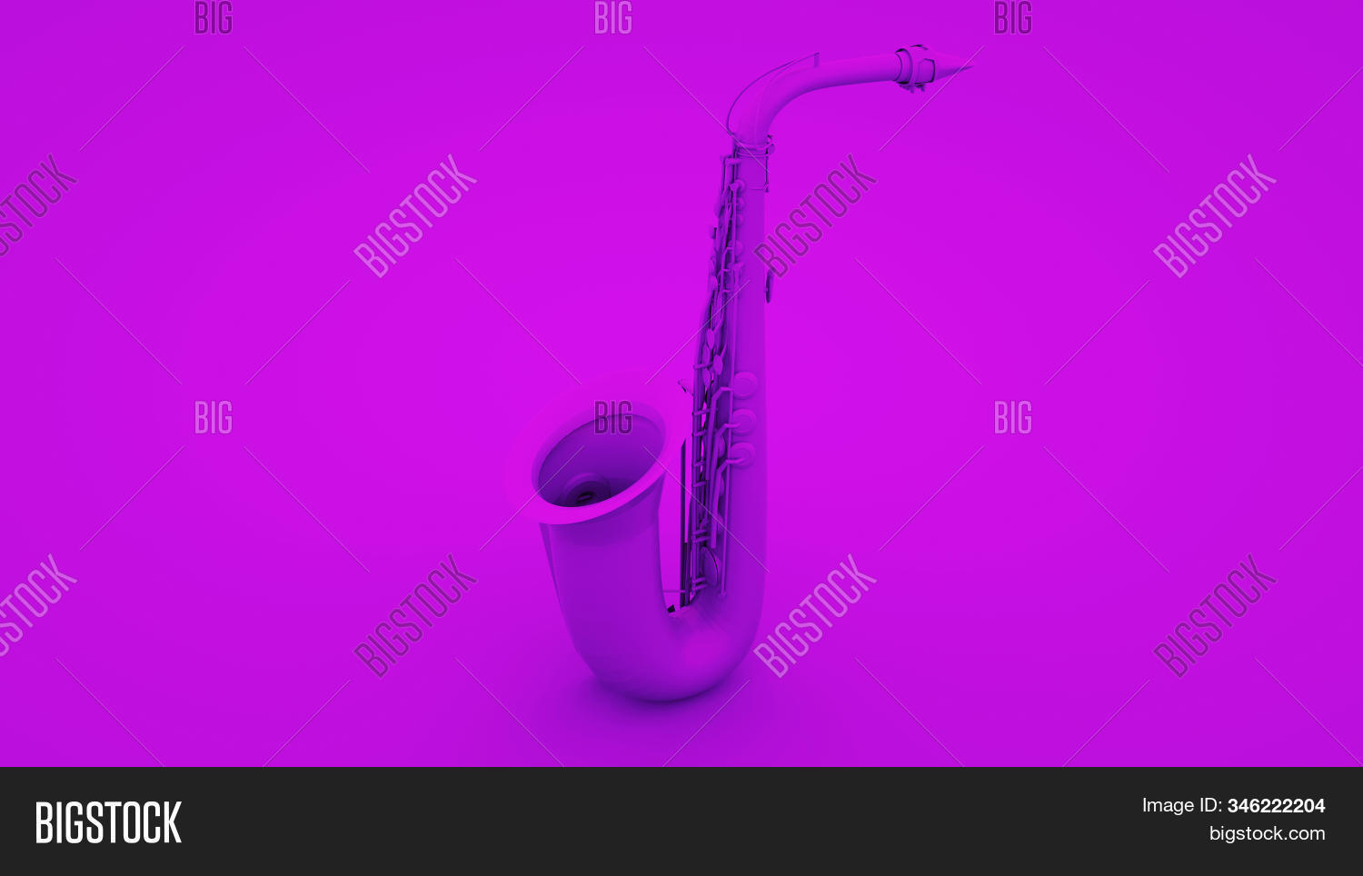 Saxophone On Purple Image & Photo (Free Trial) | Bigstock