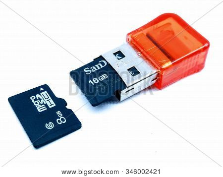 Utter Pardesh / India - Memory Card , A Picture Of Memory Card In Noida June 15 2019